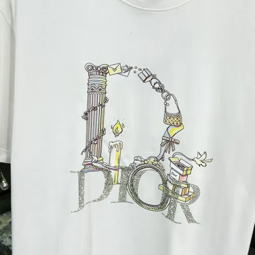 Replica Christian Dior T-Shirts Short Sleeved For Unisex #1464248 $72.00 USD for Wholesale