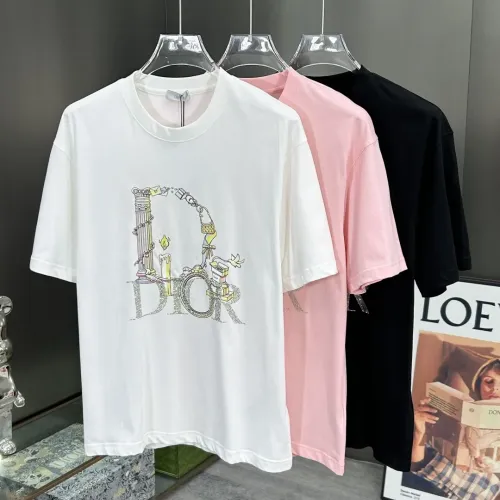 Replica Christian Dior T-Shirts Short Sleeved For Unisex #1464250 $72.00 USD for Wholesale