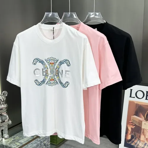 Replica Celine T-Shirts Short Sleeved For Unisex #1464268 $72.00 USD for Wholesale