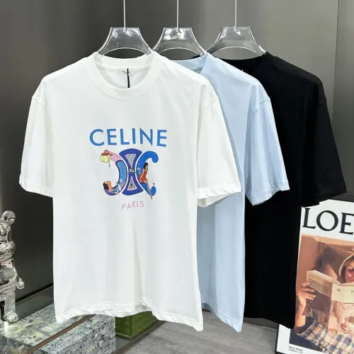 Replica Celine T-Shirts Short Sleeved For Unisex #1464270 $72.00 USD for Wholesale