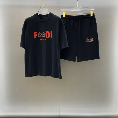 Cheap Fendi Tracksuits Short Sleeved For Men #1464325, $$100.00 USD On Fendi Tracksuits
