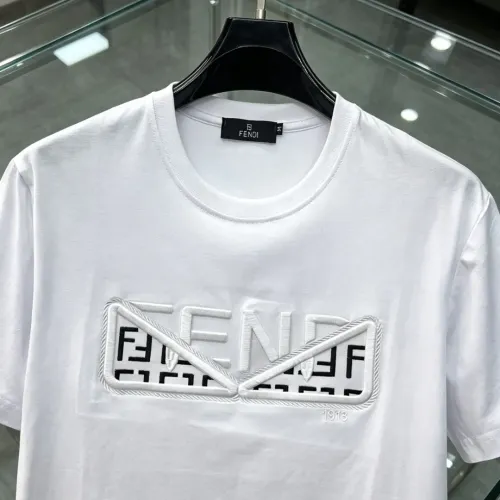 Replica Fendi T-Shirts Short Sleeved For Men #1464398 $60.00 USD for Wholesale