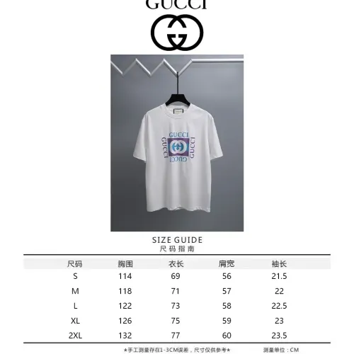 Replica Gucci T-Shirts Short Sleeved For Unisex #1464448 $39.00 USD for Wholesale