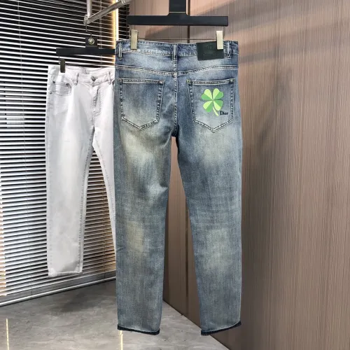 Replica Christian Dior Jeans For Men #1464757 $76.00 USD for Wholesale