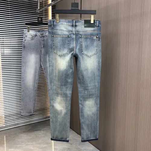 Replica Christian Dior Jeans For Men #1464758 $76.00 USD for Wholesale