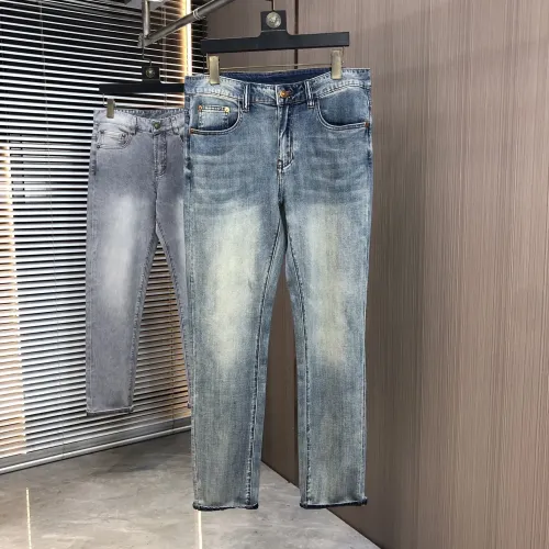 Replica Christian Dior Jeans For Men #1464758 $76.00 USD for Wholesale