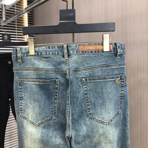 Replica Gucci Jeans For Men #1464759 $76.00 USD for Wholesale