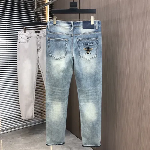 Replica Gucci Jeans For Men #1464761 $76.00 USD for Wholesale