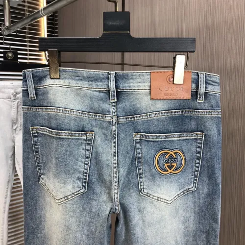 Replica Gucci Jeans For Men #1464762 $76.00 USD for Wholesale