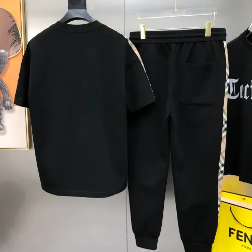 Replica Burberry Tracksuits Short Sleeved For Men #1464786 $98.00 USD for Wholesale