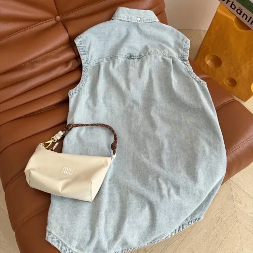 Replica Prada Dresses Sleeveless For Women #1464793 $92.00 USD for Wholesale