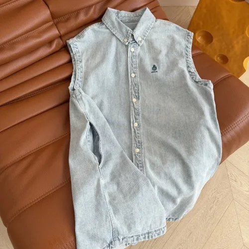 Replica Prada Dresses Sleeveless For Women #1464793 $92.00 USD for Wholesale