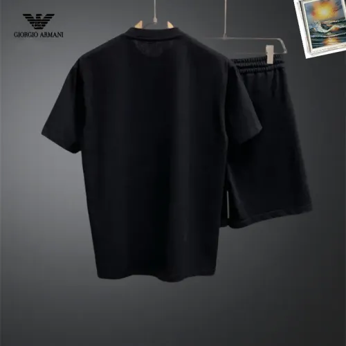 Replica Armani Tracksuits Short Sleeved For Men #1464888 $48.00 USD for Wholesale