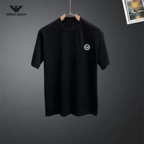 Replica Armani Tracksuits Short Sleeved For Men #1464888 $48.00 USD for Wholesale