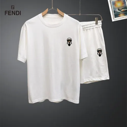 Cheap Fendi Tracksuits Short Sleeved For Men #1464902, $$48.00 USD On Fendi Tracksuits