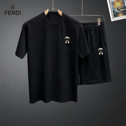Cheap Fendi Tracksuits Short Sleeved For Men #1464904, $$48.00 USD On Fendi Tracksuits