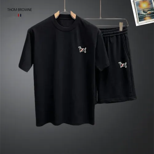 Cheap Thom Browne TB Tracksuits Short Sleeved For Men #1464933, $$48.00 USD On Thom Browne TB Tracksuits