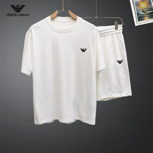 Cheap Armani Tracksuits Short Sleeved For Men #1464934, $$48.00 USD On Armani Tracksuits