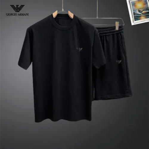 Cheap Armani Tracksuits Short Sleeved For Men #1464935, $$48.00 USD On Armani Tracksuits