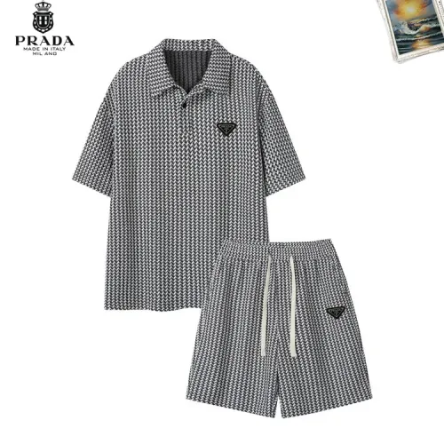 Cheap Prada Tracksuits Short Sleeved For Men #1464961, $$52.00 USD On Prada Tracksuits
