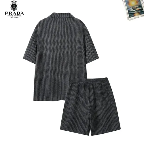 Replica Prada Tracksuits Short Sleeved For Men #1464964 $52.00 USD for Wholesale