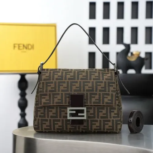 Cheap Fendi AAA Quality Shoulder Bags For Women #1464969, $$122.00 USD On Fendi AAA Quality Shoulder Bags