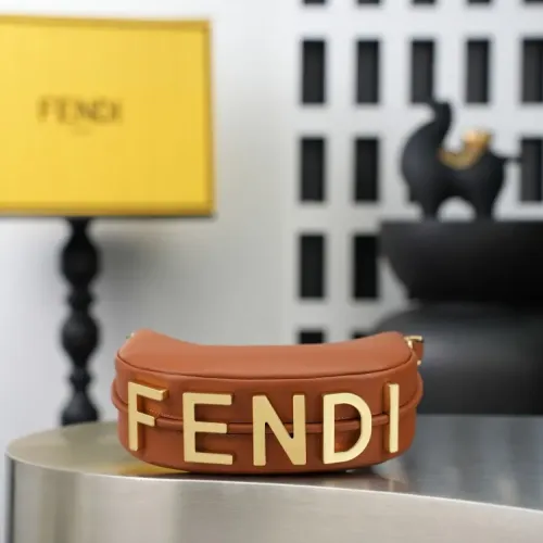 Replica Fendi AAA Quality Messenger Bags For Women #1464993 $192.00 USD for Wholesale