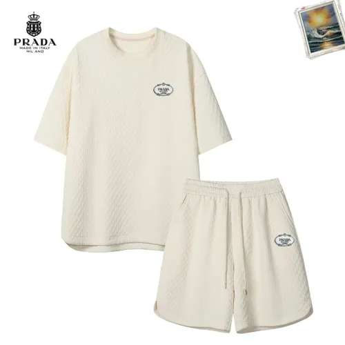 Cheap Prada Tracksuits Short Sleeved For Men #1465026, $$52.00 USD On Prada Tracksuits