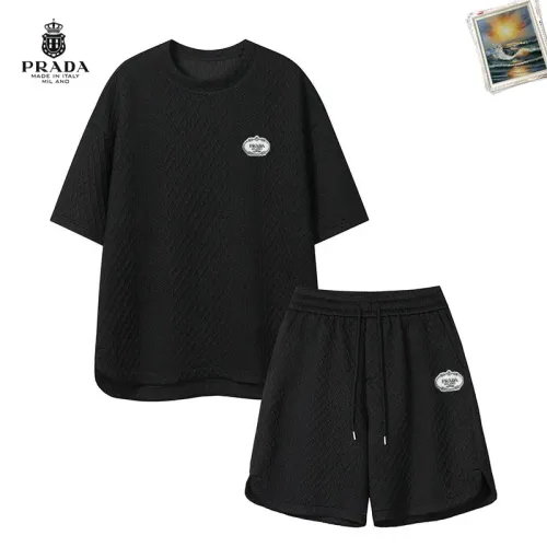 Cheap Prada Tracksuits Short Sleeved For Men #1465027, $$52.00 USD On Prada Tracksuits