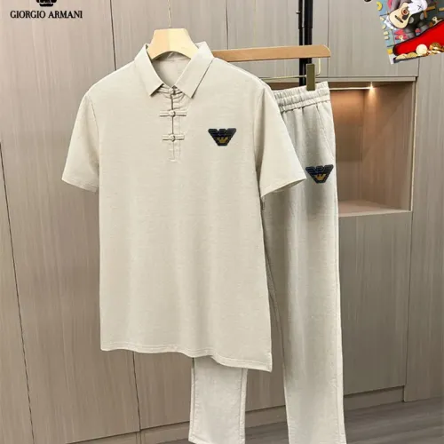 Cheap Armani Tracksuits Short Sleeved For Men #1465115, $$80.00 USD On Armani Tracksuits