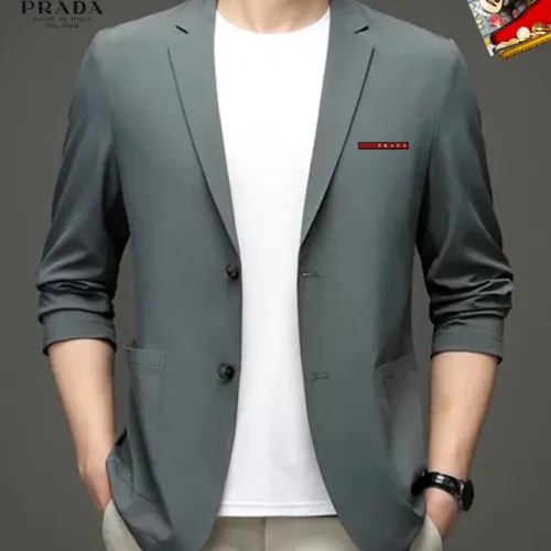 Cheap Prada Jackets Long Sleeved For Men #1465346, $$52.00 USD On Prada Jackets