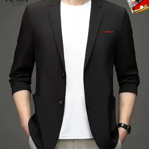 Cheap Prada Jackets Long Sleeved For Men #1465347, $$52.00 USD On Prada Jackets