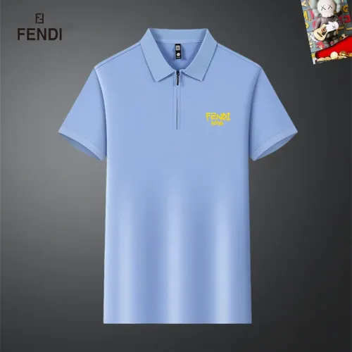 Cheap Fendi T-Shirts Short Sleeved For Men #1465535, $$34.00 USD On Fendi T-Shirts