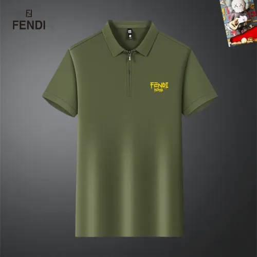 Cheap Fendi T-Shirts Short Sleeved For Men #1465536, $$34.00 USD On Fendi T-Shirts