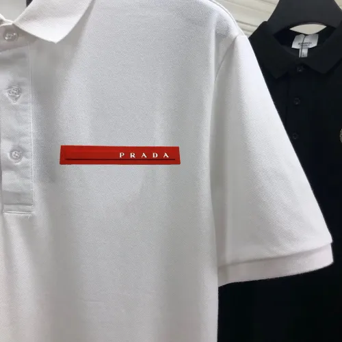 Replica Prada T-Shirts Short Sleeved For Men #1465616 $29.00 USD for Wholesale