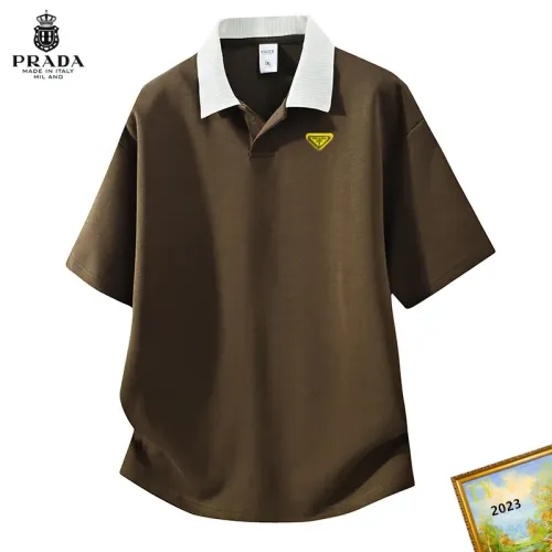 Cheap Prada T-Shirts Short Sleeved For Men #1465673, $$38.00 USD On Prada T-Shirts
