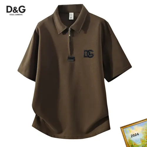 Cheap Dolce &amp; Gabbana D&amp;G T-Shirts Short Sleeved For Men #1465677, $$38.00 USD On Dolce &amp; Gabbana D&amp;G T-Shirts