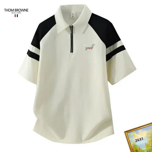 Cheap Thom Browne TB T-Shirts Short Sleeved For Men #1465704, $$38.00 USD On Thom Browne TB T-Shirts