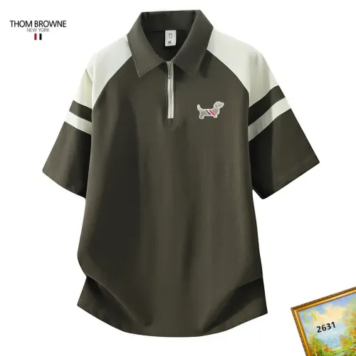 Cheap Thom Browne TB T-Shirts Short Sleeved For Men #1465705, $$38.00 USD On Thom Browne TB T-Shirts