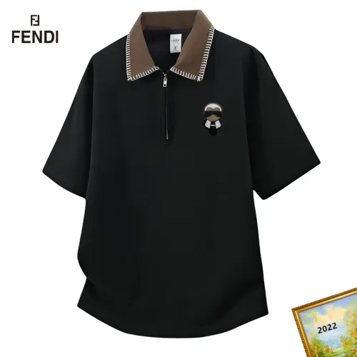 Cheap Fendi T-Shirts Short Sleeved For Men #1465719, $$38.00 USD On Fendi T-Shirts