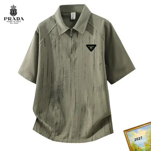 Cheap Prada T-Shirts Short Sleeved For Men #1465737, $$38.00 USD On Prada T-Shirts