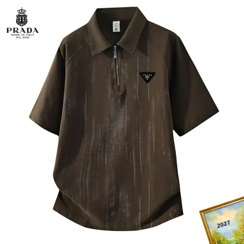 Cheap Prada T-Shirts Short Sleeved For Men #1465738, $$38.00 USD On Prada T-Shirts