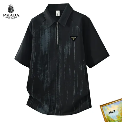 Cheap Prada T-Shirts Short Sleeved For Men #1465739, $$38.00 USD On Prada T-Shirts