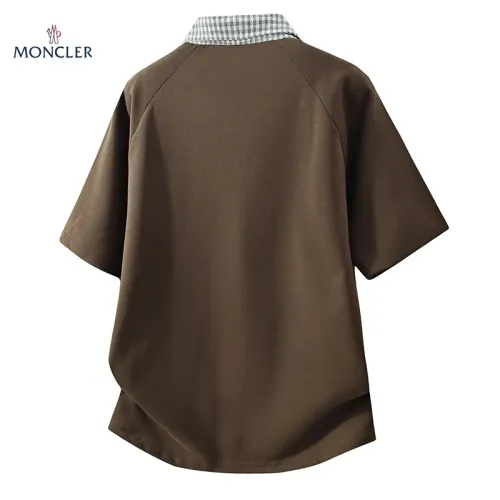 Replica Moncler T-Shirts Short Sleeved For Men #1465741 $38.00 USD for Wholesale