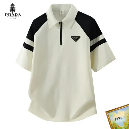 Cheap Prada T-Shirts Short Sleeved For Men #1465761, $$38.00 USD On Prada T-Shirts