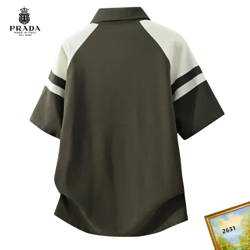 Replica Prada T-Shirts Short Sleeved For Men #1465762 $38.00 USD for Wholesale