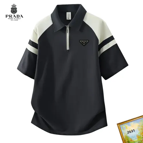 Cheap Prada T-Shirts Short Sleeved For Men #1465763, $$38.00 USD On Prada T-Shirts