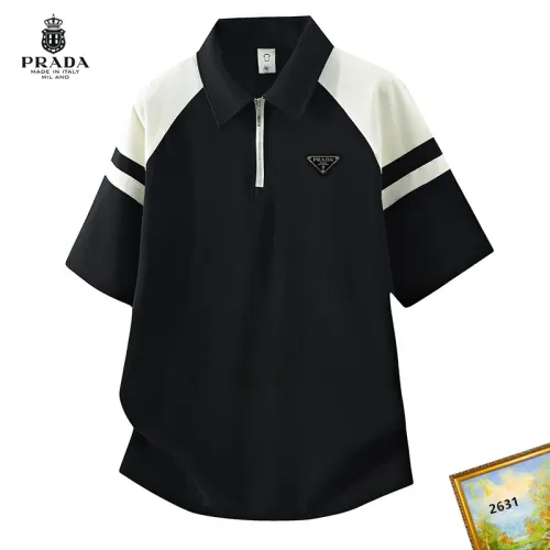 Cheap Prada T-Shirts Short Sleeved For Men #1465764, $$38.00 USD On Prada T-Shirts