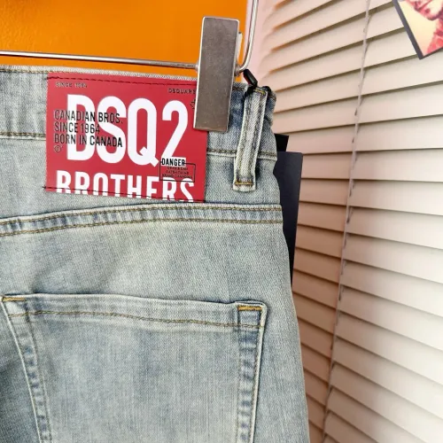 Replica Dsquared Jeans For Men #1465889 $40.00 USD for Wholesale