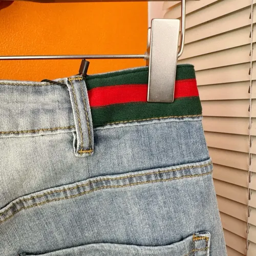 Replica Gucci Jeans For Men #1465893 $40.00 USD for Wholesale